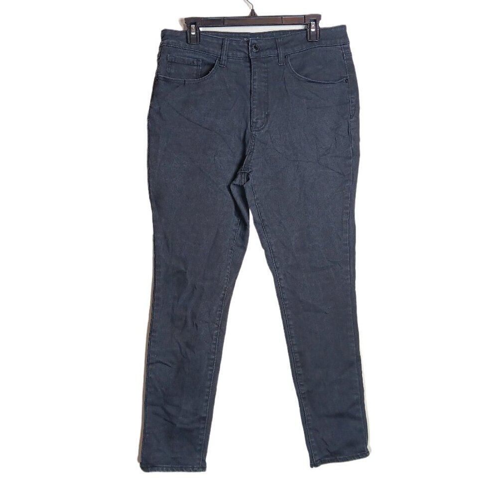 Time And Tru Skinny Jeans Womens 16 Black High Rise 90s Y2K Stretch Denim